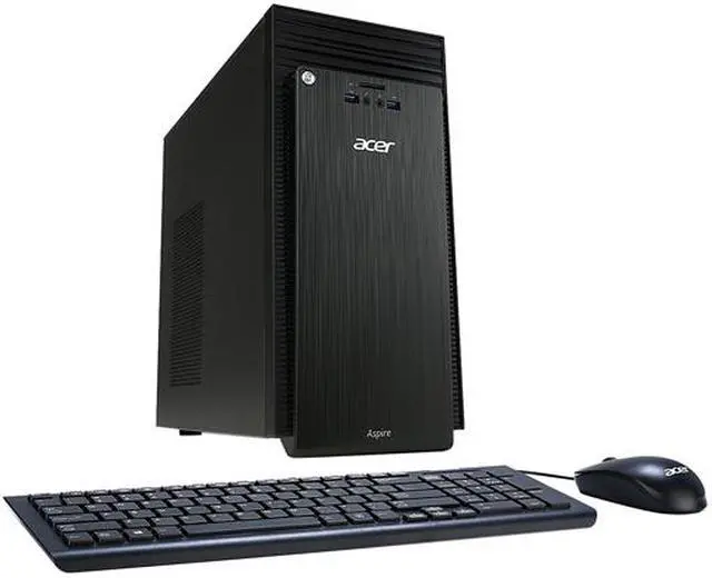 Alt view image 4 of 5 - Acer Desktop Computer Aspire ATC-780A-UR12 Intel Core i5-7400 8GB DDR4 1TB HDD Intel HD Graphics 630 Windows 10 Home 64-Bit