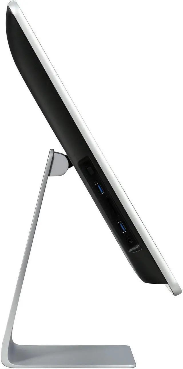 Alt view image 4 of 7 - Acer All-in-One Computer Aspire AZ3-715-UR11 Intel Core i5-7400T 8GB DDR4 1TB HDD 23.8" Touchscreen Windows 10 Home 64-Bit