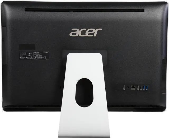 Alt view image 5 of 7 - Acer All-in-One Computer Aspire AZ3-715-UR11 Intel Core i5-7400T 8GB DDR4 1TB HDD 23.8" Touchscreen Windows 10 Home 64-Bit