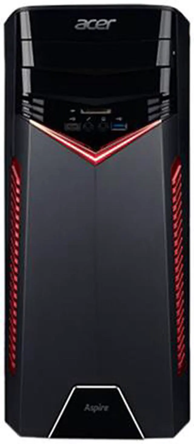 Alt view image 2 of 3 - Acer Desktop PC Aspire GX-785-ER11 Intel Core i5-7400 8GB DDR4 1TB HDD AMD Radeon RX 480 Windows 10 Home 64-Bit