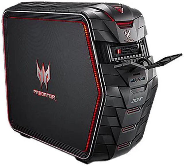 Alt view image 5 of 5 - Acer Desktop PC Predator G6-710-70001 Intel Core i7-7700K 16GB DDR4 2TB HDD 256GB SSD GeForce GTX 1070 Windows 10 Home 64-Bit