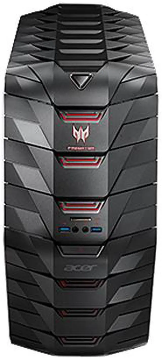 Alt view image 4 of 5 - Acer Desktop PC Predator G6-710-70001 Intel Core i7-7700K 16GB DDR4 2TB HDD 256GB SSD GeForce GTX 1070 Windows 10 Home 64-Bit