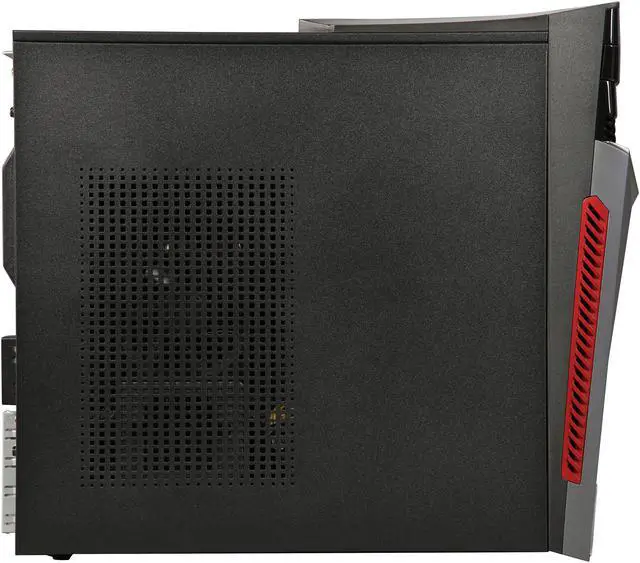 Alt view image 4 of 9 - Acer Desktop Computer Aspire GX-281-UR14 AMD Ryzen 7 1700X 16GB DDR4 2TB HDD 256GB SSD GeForce GTX 1070 Windows 10 Home 64-Bit