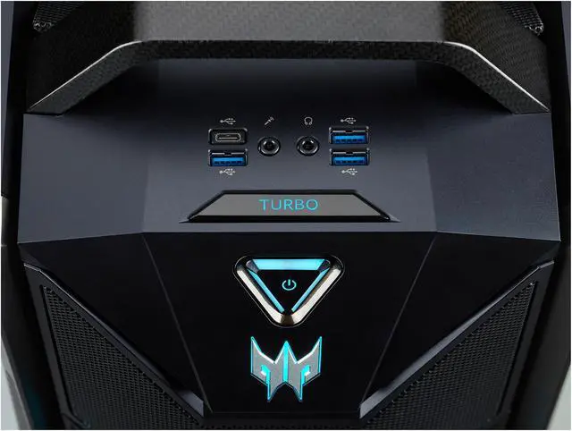 Alt view image 6 of 8 - Acer Desktop Computer Predator Orion 9000 PO9-600-I7KFCF1080Ti Intel Core i7-8700K 32GB DDR4 2TB HDD 512 GB PCIe NVMe SSD GeForce GTX 1080 Ti Windows 10 Home 64-Bit