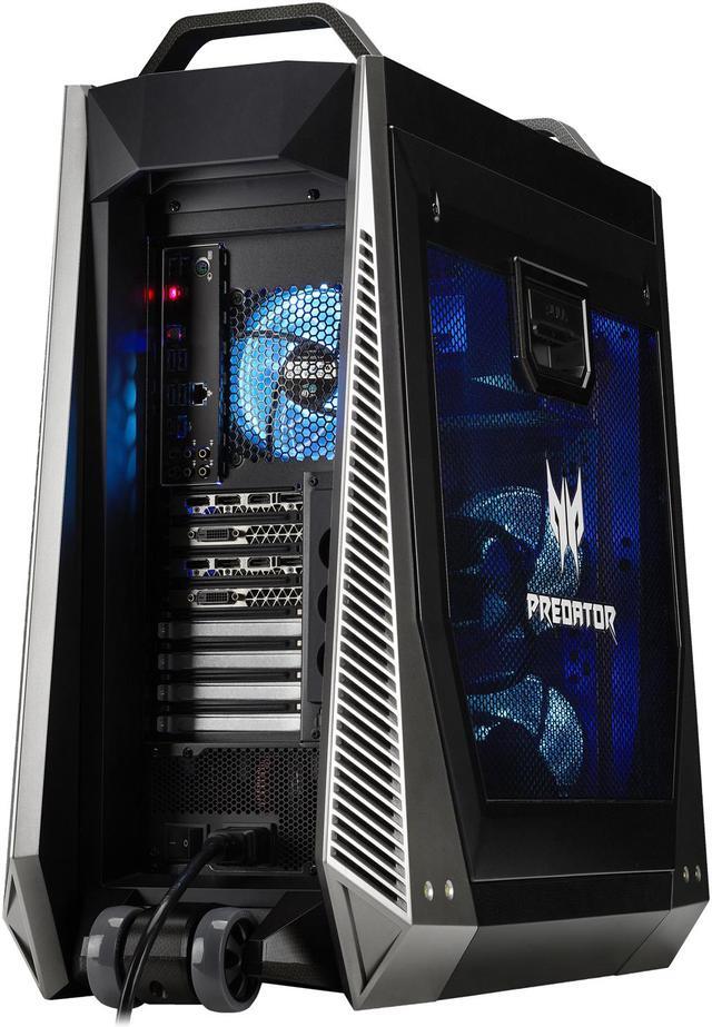 Alt view image 12 of 12 - Acer Desktop Computer Predator Orion 9000 PO9-900-I9KHCFF1080Ti2 Intel Core i9-7980XE 128GB DDR4 2TB HDD 512 GB PCIe NVMe SSD GeForce GTX 1080 Ti SLI Windows 10 Home 64-bit
