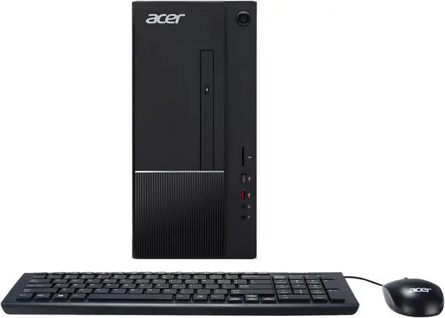 Alt view image 4 of 5 - Acer Desktop Computer Aspire T TC-865-NESelecti5OPT Intel Core i5+ 8th Gen 8400 (2.80 GHz) 8 GB DDR4 1 TB HDD 16 GB Optane Memory Intel UHD Graphics 630 Windows 10 Home 64-Bit
