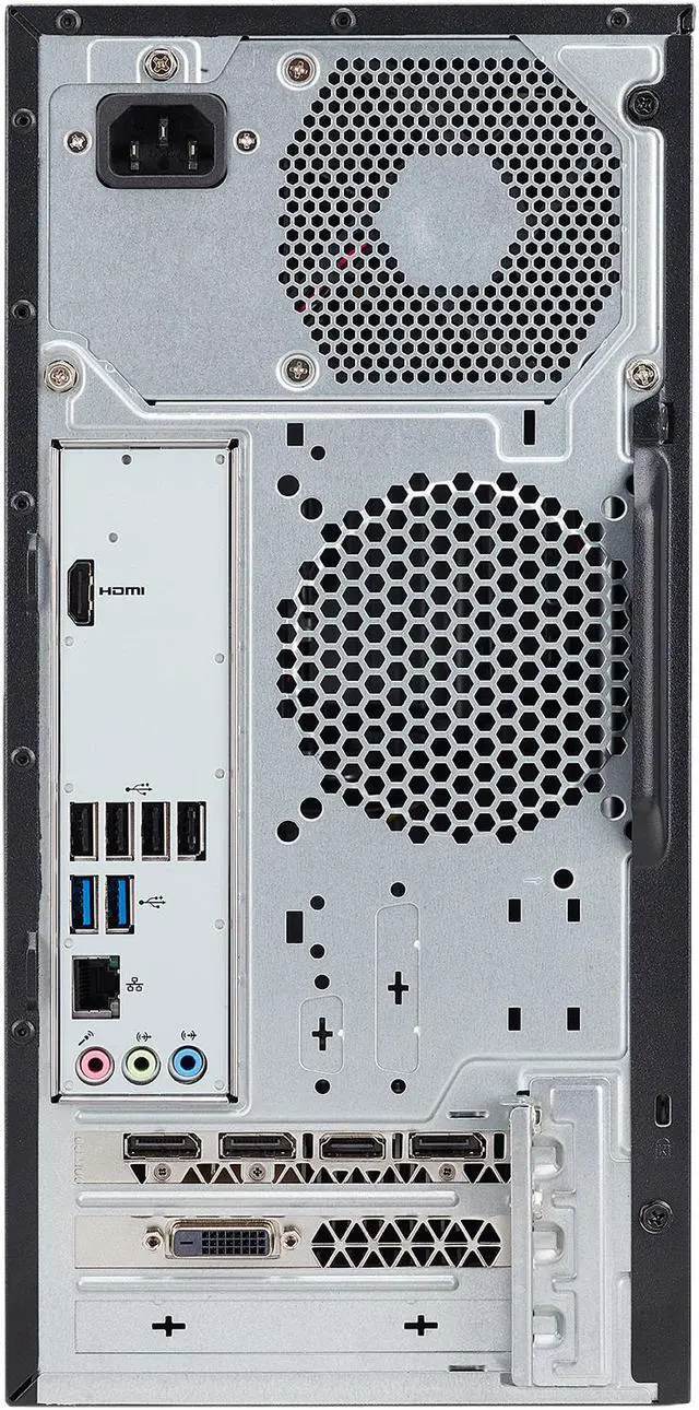 Alt view image 4 of 7 - Acer Gaming Desktop Nitro 50 N50-600-UR15 Intel Core i5-8400 8GB DDR4 1TB HDD 16 GB Optane Memory AMD Radeon RX 580 Windows 10 Home 64-bit
