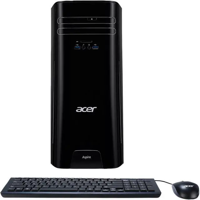 Alt view image 5 of 7 - Acer Desktop Computer Aspire TC-281-UR13 AMD A10-9700 8GB DDR4 2TB HDD AMD Radeon R7 Windows 10 Home 64-bit