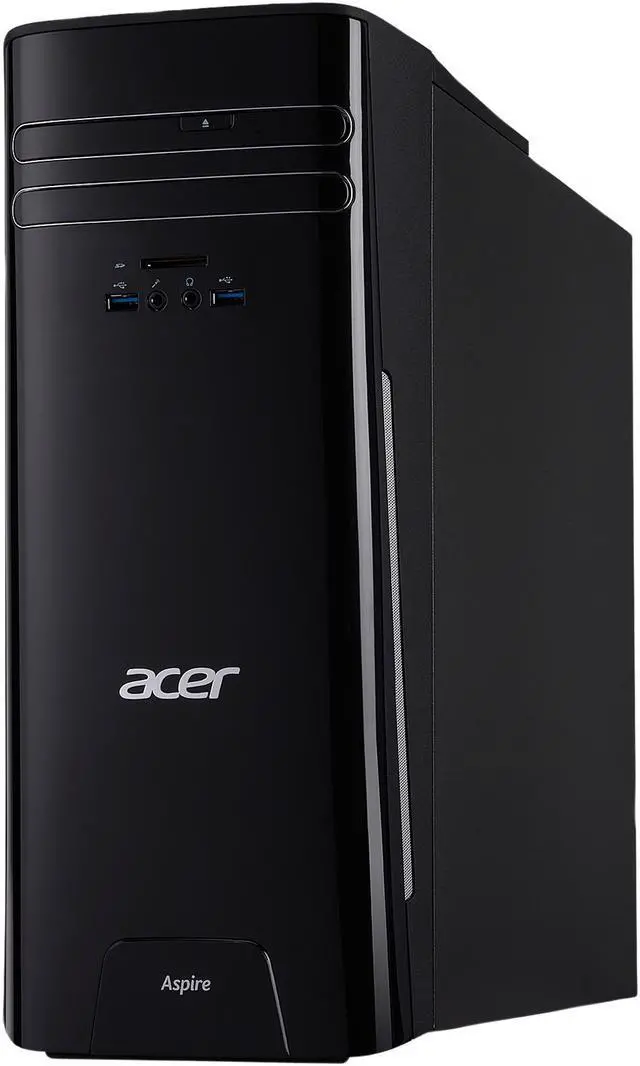 Alt view image 3 of 7 - Acer Desktop Computer Aspire TC-281-UR13 AMD A10-9700 8GB DDR4 2TB HDD AMD Radeon R7 Windows 10 Home 64-bit