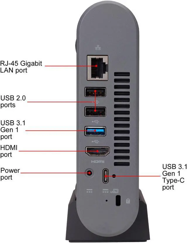 Alt view image 11 of 13 - Acer Chromebox CXI3 - Celeron 3867U - 4 GB DDR4 - 32 GB SSD - Google Chrome OS - Intel HD Graphics 610 - Mini PC (CXI3-4GNKM4)