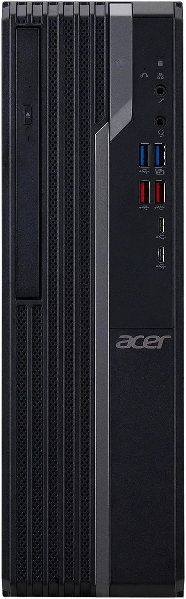 Alt view image 2 of 5 - Acer Veriton X - Intel Core i3-8100 - 4 GB DDR4 - 500 GB HDD - Intel UHD Graphics 630 - Windows 10 Pro - Desktop PC (VX4660G-I3810H3)