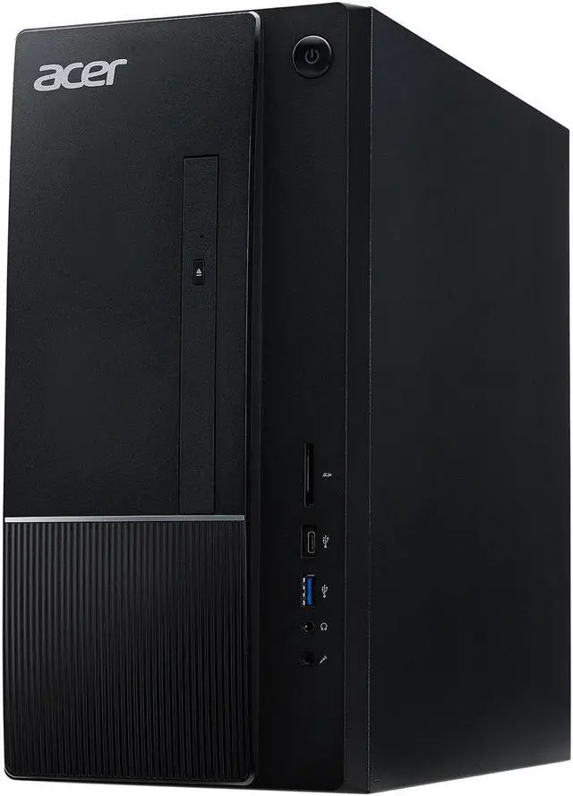 Alt view image 4 of 8 - Acer Aspire TC - Intel Core i3-10100 - 8 GB DDR4 - 1 TB HDD - Intel UHD Graphics 630 - Windows 10 Home - Desktop PC (TC-875-UR11)