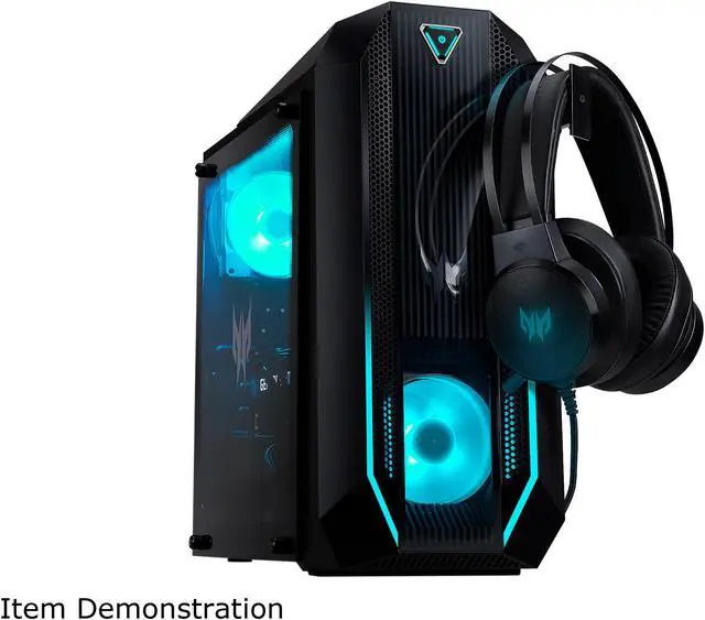 Alt view image 17 of 19 - Acer Gaming Desktop Predator Orion 3000 PO3-630-UR12 Intel Core i7-11700F 16GB DDR4 1TB PCIe SSD GeForce RTX 3060 Ti Windows 10 Home 64-bit
