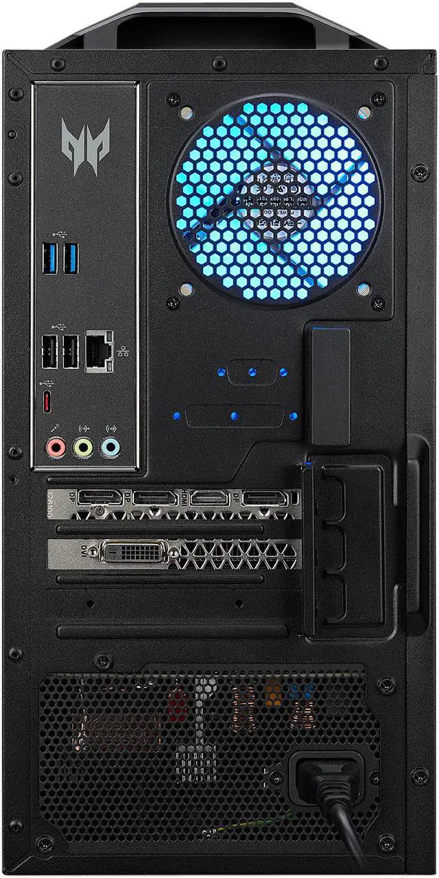 Alt view image 16 of 19 - Acer Gaming Desktop Predator Orion 3000 PO3-630-UR12 Intel Core i7-11700F 16GB DDR4 1TB PCIe SSD GeForce RTX 3060 Ti Windows 10 Home 64-bit