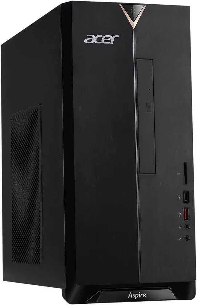 Main image of Acer Desktop Computer Aspire TC-1660-UR11 Intel Core i5-11400 8GB DDR4 512 GB NVMe M.2 SSD Intel UHD Graphics 730 Windows 10 Home 64-bit