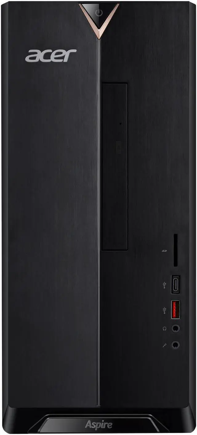 Alt view image 2 of 12 - Acer Desktop Computer Aspire TC-1660-UR11 Intel Core i5-11400 8GB DDR4 512 GB NVMe M.2 SSD Intel UHD Graphics 730 Windows 10 Home 64-bit