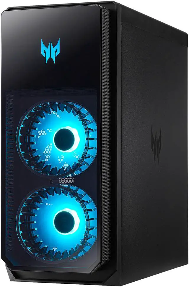 Alt view image 4 of 14 - Acer Gaming Desktop Predator Orion 7000 PO7-640-UR11 Intel Core i7-12700K 32GB DDR5 2TB HDD 1TB PCIe SSD GeForce RTX 3080 Windows 11 Home 64-bit
