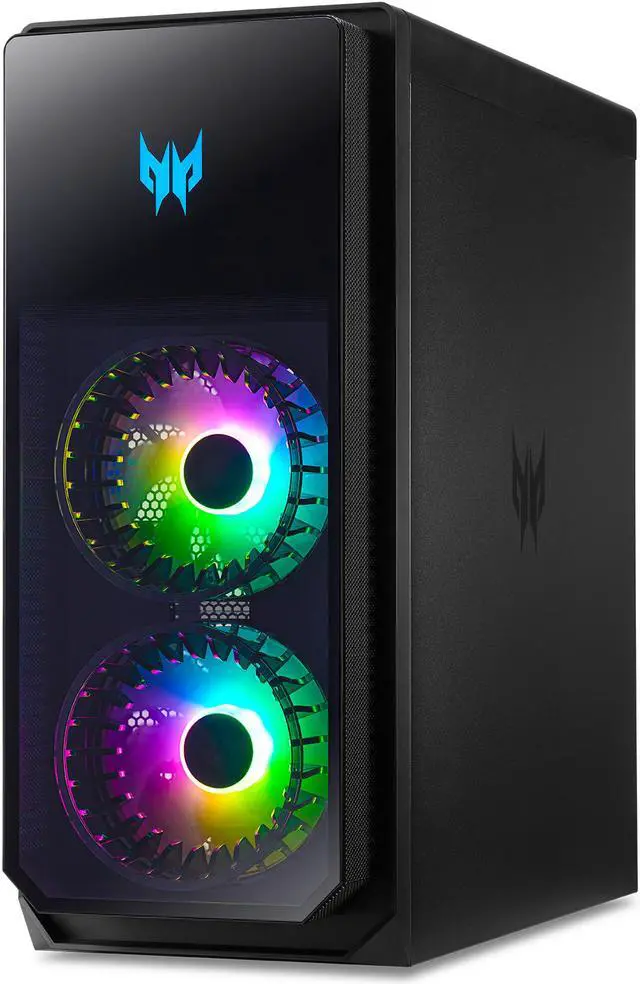 Alt view image 5 of 14 - Acer Gaming Desktop Predator PO7-640-UR12 Intel Core i9-12900K 32GB DDR5 2TB 7200RPM SATA III Hard Drive HDD 1 TB M.2 PCIe Gen 4 SSD SSD GeForce RTX 3090 Windows 11 Pro