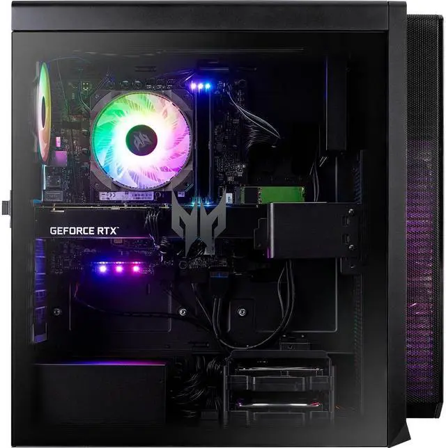 Alt view image 4 of 7 - Acer Predator Orion 5000 PO5-640 Gaming Desktop Computer - Intel Core i7 12th Gen i7-12700 Dodeca-core (12 Core) 2.10 GHz - 16 GB RAM DDR5 SDRAM DG.E2ZAA.002