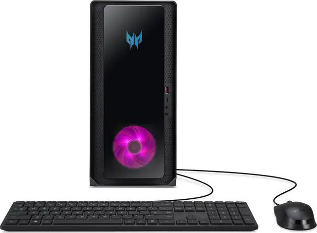 Alt view image 4 of 7 - Acer Gaming Desktop Predator Orion 3000 PO3-640G-UR11 Intel Core i7-12700F 16GB DDR4 1TB HDD 512GB PCIe SSD GeForce RTX 3060 Windows 11 Home 64-bit