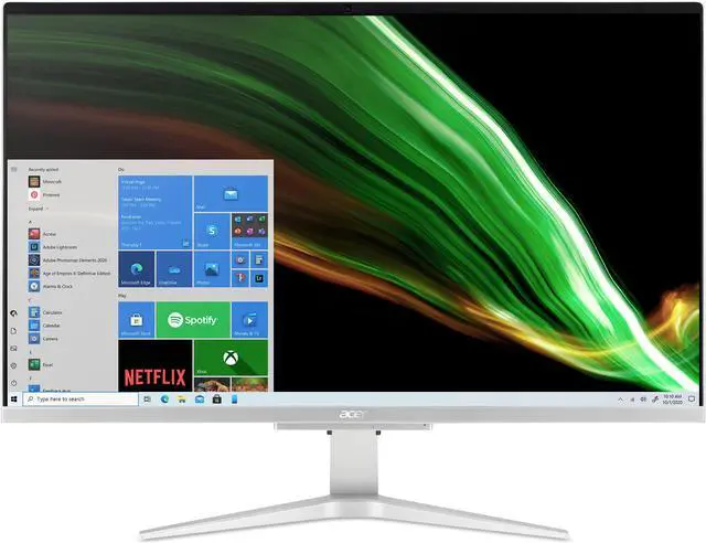 Alt view image 10 of 11 - Acer All-in-One Computer Aspire C27-1655-URi5 Intel Core i5-1135G7 8GB DDR4 512GB PCIe SSD 27" Windows 11 Home 64-bit