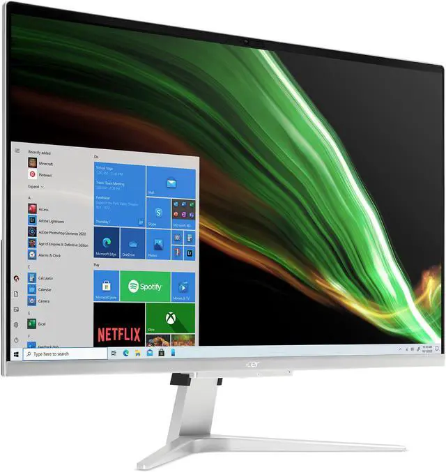 Alt view image 11 of 11 - Acer All-in-One Computer Aspire C27-1655-URi5 Intel Core i5-1135G7 8GB DDR4 512GB PCIe SSD 27" Windows 11 Home 64-bit