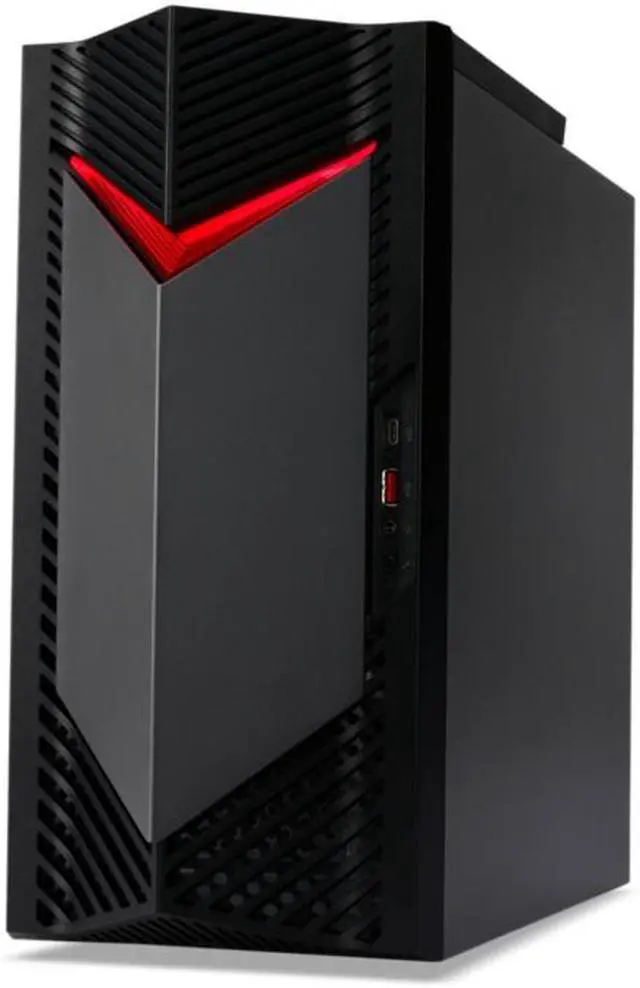 Alt view image 4 of 10 - Acer Gaming Desktop Nitro 50 N50-650-UR12 Intel Core i5-13400F 16GB DDR4 1TB PCIe SSD GeForce RTX 3050 Windows 11 Home 64-bit