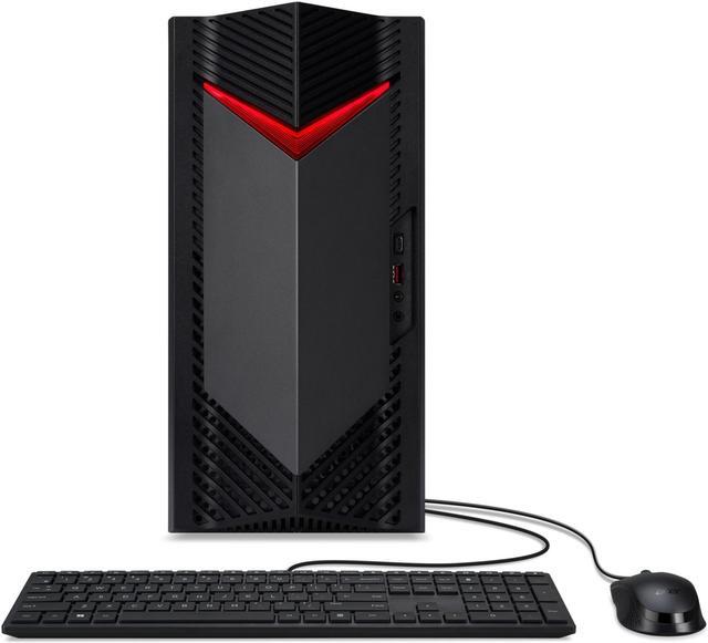 Alt view image 9 of 11 - Acer Nitro 50 Gaming Desktop PC, Intel Core i5-14400F, GeForce RTX 4060, 16GB DDR5, 1 TB PCIe SSD, Windows 11 Home, N50-656-UR15