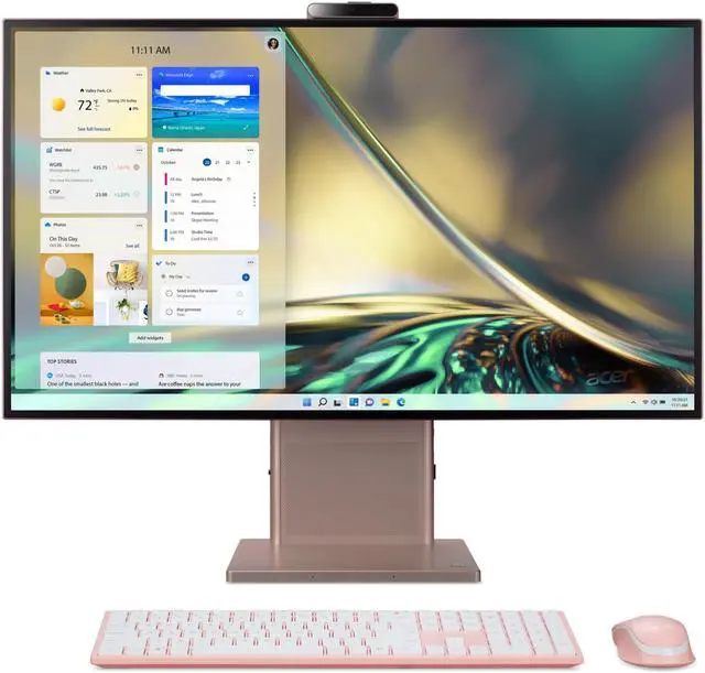 Alt view image 14 of 20 - Acer All-in-One Computer Aspire S27-1755-UP11 Intel Core i5-1240P 16GB DDR4 1TB PCIe SSD 27" Windows 11 Home 64-bit