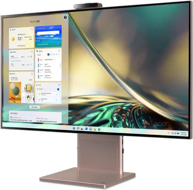 Alt view image 15 of 20 - Acer All-in-One Computer Aspire S27-1755-UP11 Intel Core i5-1240P 16GB DDR4 1TB PCIe SSD 27" Windows 11 Home 64-bit