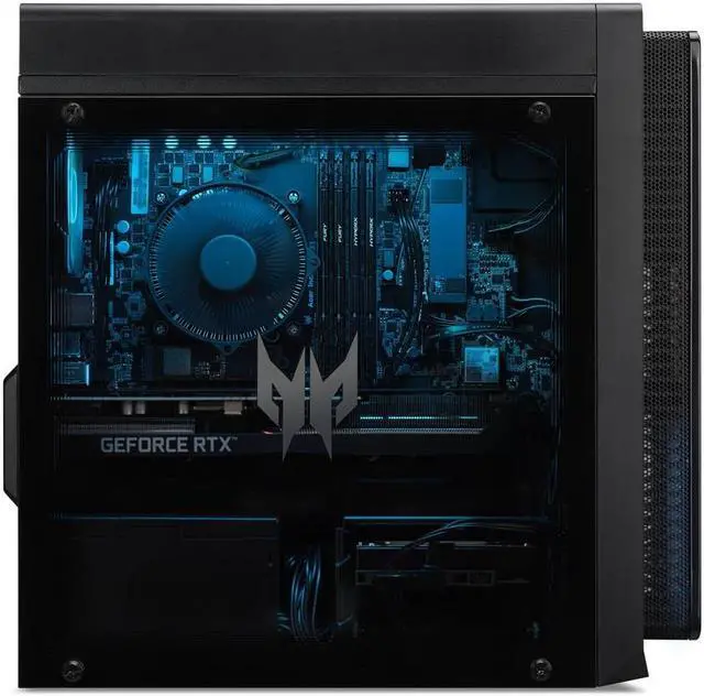 Alt view image 4 of 15 - Acer Predator Orion 3000 Gaming Desktop PC, Intel Core i7 13th Gen 13700F, GeForce RTX 4070, 16GB DDR5, 1TB SSD, Windows 11 Home, N60-640-UR13