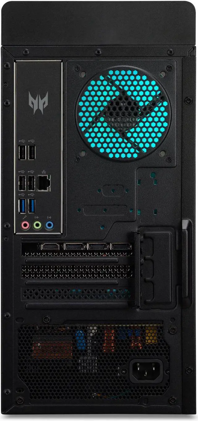 Alt view image 5 of 15 - Acer Predator Orion 3000 Gaming Desktop PC, Intel Core i7 13th Gen 13700F, GeForce RTX 4070, 16GB DDR5, 1TB SSD, Windows 11 Home, N60-640-UR13