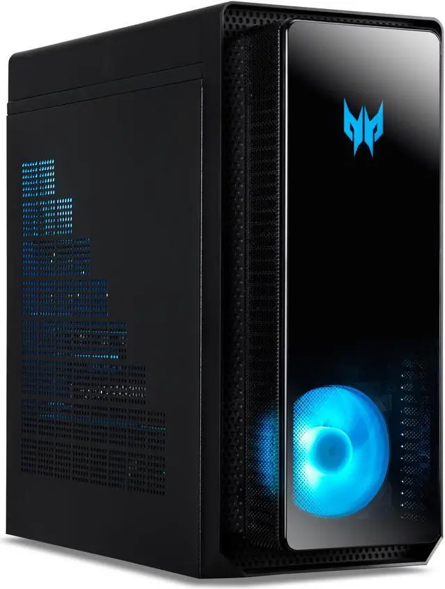 Alt view image 7 of 15 - Acer Predator Orion 3000 Gaming Desktop PC, Intel Core i7 13th Gen 13700F, GeForce RTX 4070, 16GB DDR5, 1TB SSD, Windows 11 Home, N60-640-UR13
