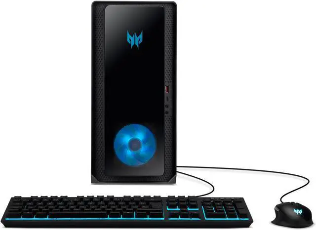 Alt view image 15 of 15 - Acer Predator Orion 3000 Gaming Desktop PC, Intel Core i7 13th Gen 13700F, GeForce RTX 4070, 16GB DDR5, 1TB SSD, Windows 11 Home, N60-640-UR13