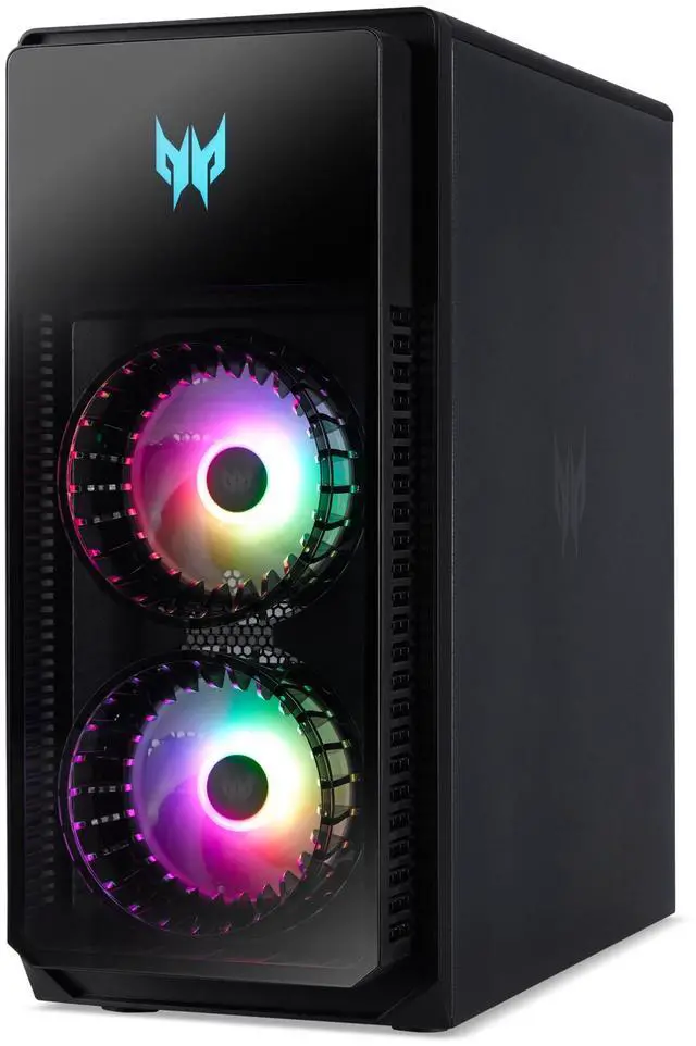Alt view image 14 of 14 - Acer Predator Orion 5000 PO5-655-UR12 Desktop, Intel Core i7-14700F 20-Core Processor, NVIDIA GeForce RTX 4070 Ti Graphics,16GB DDR5-4400 Memory, 1TB M.2 2280 PCIe Gen 4 SSD, Wi-Fi 6E, Predator RGB Gaming Keyboard & Mouse, Windows 11 Home