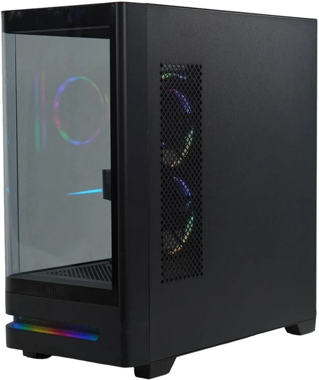 Alt view image 2 of 4 - Acer Gaming Desktop PC Nitro 85 N85-600-UR35 Intel Core Ultra 7 265F 16GB DDR5 1TB NVMe SSD GeForce RTX 5070 12 GB GDDR7 Windows 11 Home