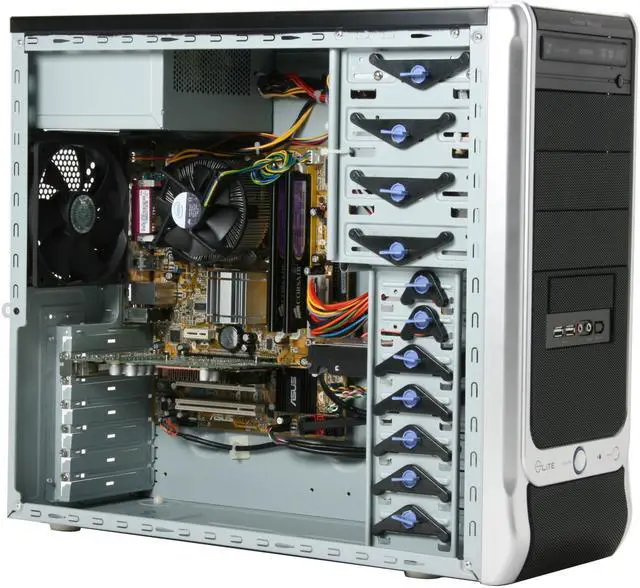 Alt view image 10 of 11 - ABS Desktop PC ULTIMATE I-Spirit 6400 Intel Core 2 Duo E6400 1GB DDR2 250GB HDD NVIDIA GeForce 7600GT Windows Vista Home Premium
