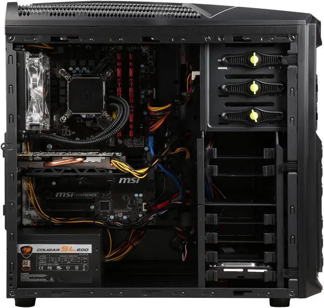 Alt view image 6 of 10 - ABS Vayron ALI032 Gaming Desktop PC Gaming Desktop PC Intel Core i5 6600K (3.50GHz) 8GB DDR4 1TB HDD 120GB SSD Windows 10 Home