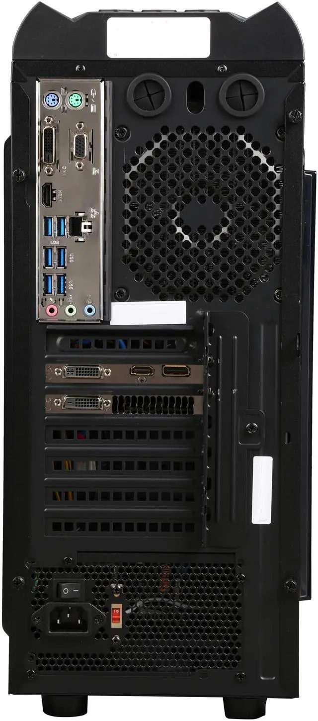 Alt view image 9 of 10 - ABS Vayron ALI032 Gaming Desktop PC Gaming Desktop PC Intel Core i5 6600K (3.50GHz) 8GB DDR4 1TB HDD 120GB SSD Windows 10 Home