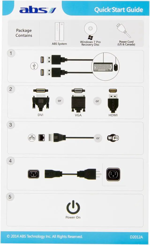 Alt view image 9 of 10 - ABS Desktop PC N Series B5467-8 Intel Core i5 4th Gen 4590 (3.30 GHz) 8 GB DDR3 250 GB SSD Intel HD Graphics 4600 Windows 10 Pro 64-Bit