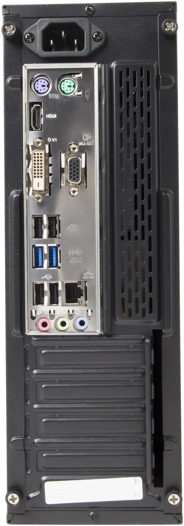 Alt view image 8 of 10 - ABS Desktop PC N Series B5467-8 Intel Core i5 4th Gen 4590 (3.30 GHz) 8 GB DDR3 250 GB SSD Intel HD Graphics 4600 Windows 10 Pro 64-Bit