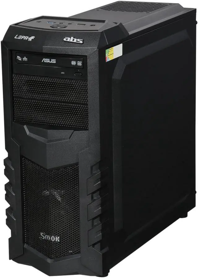 Alt view image 3 of 10 - ABS Stalker ALA029 Gaming Desktop PC AMD FX-Series FX-8350 (4.0 GHz) 8 GB DDR3 1 TB HDD Windows 10 Home