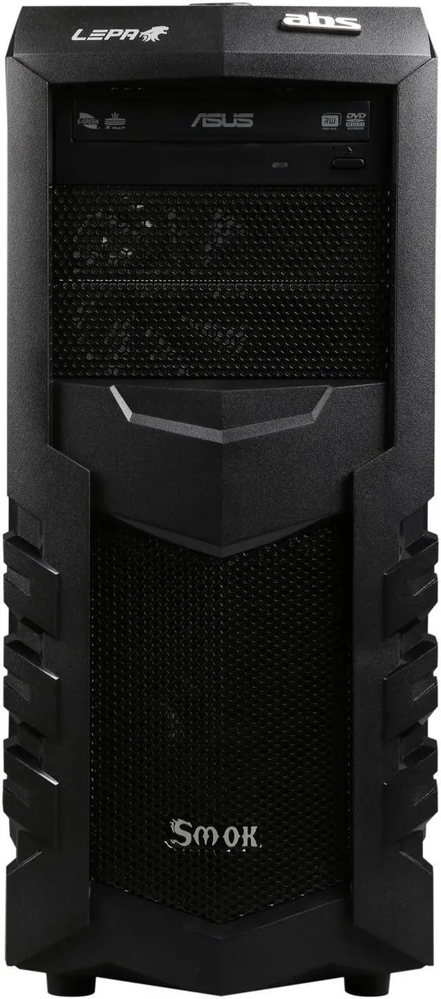 Alt view image 3 of 10 - ABS Stalker Bravo ALA032 Gaming Desktop PC Intel Core i7 4790 (3.6 GHz) 16 GB DDR3 3 TB HDD Windows 10 Home 64-Bit