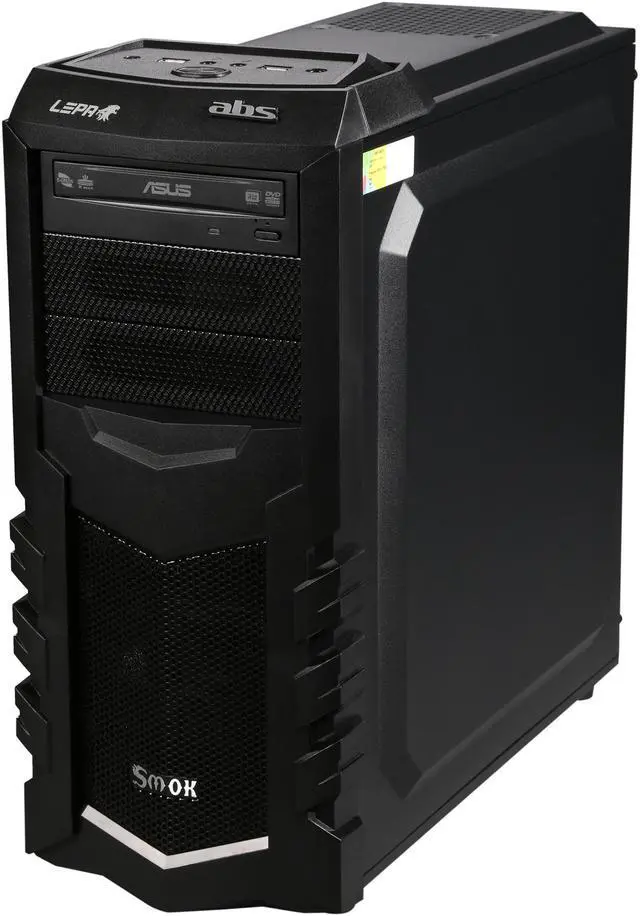 Alt view image 4 of 10 - ABS Stalker Bravo ALA032 Gaming Desktop PC Intel Core i7 4790 (3.6 GHz) 16 GB DDR3 3 TB HDD Windows 10 Home 64-Bit