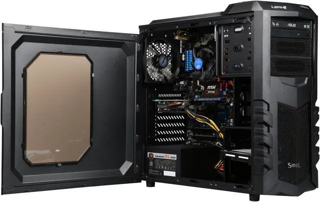 Alt view image 6 of 10 - ABS Stalker Bravo ALA032 Gaming Desktop PC Intel Core i7 4790 (3.6 GHz) 16 GB DDR3 3 TB HDD Windows 10 Home 64-Bit