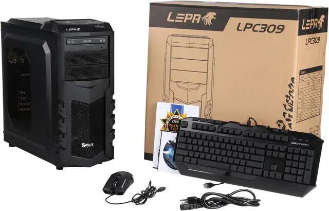 Alt view image 11 of 10 - ABS Stalker Bravo ALA032 Gaming Desktop PC Intel Core i7 4790 (3.6 GHz) 16 GB DDR3 3 TB HDD Windows 10 Home 64-Bit