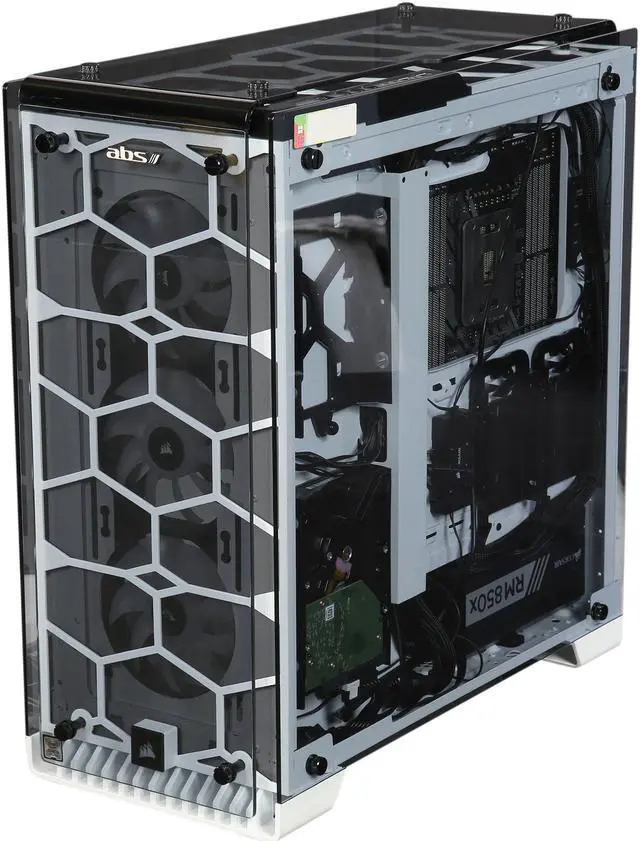 Alt view image 7 of 15 - ABS Battlebox Ultimate Crystal RGB STRIX NVIDIA GeForce GTX 1080 Ti Intel i9-7900X (3.30 GHz) Liquid Cooling (240 mm) 32 GB 3000 MHz DDR4 512 GB NVMe SSD 2 TB HDD Windows 10 Home 64-Bit ALI151