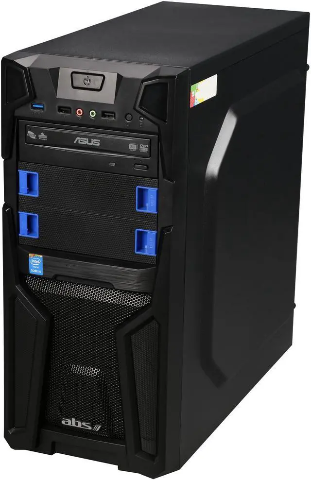 Alt view image 3 of 9 - ABS Vulcan GeForce GTX 960 Gaming Desktop PC ALI041 Intel Core i5 4690 (3.50 GHz) 8 GB DDR3 1 TB HDD Windows 10 Home 64-Bit