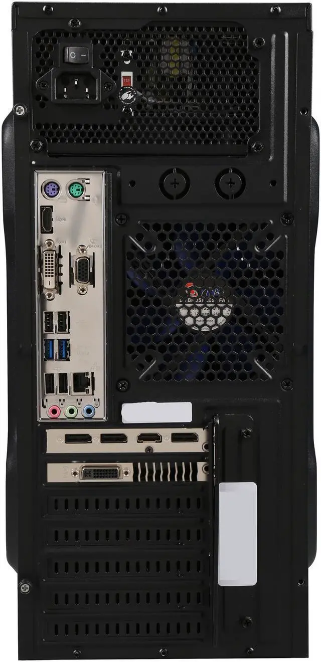 Alt view image 8 of 9 - ABS Vulcan GeForce GTX 960 Gaming Desktop PC ALI041 Intel Core i5 4690 (3.50 GHz) 8 GB DDR3 1 TB HDD Windows 10 Home 64-Bit