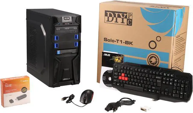 Alt view image 9 of 9 - ABS Vulcan GeForce GTX 960 Gaming Desktop PC ALI041 Intel Core i5 4690 (3.50 GHz) 8 GB DDR3 1 TB HDD Windows 10 Home 64-Bit